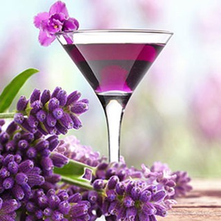 Lavender martini